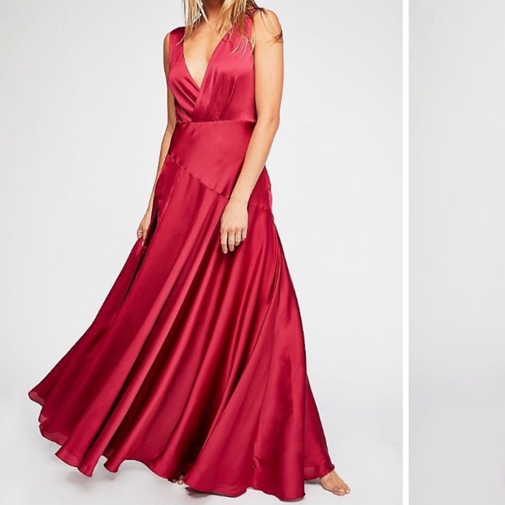 💐 Free People Essie Long Maxi Dress NWT Size 8